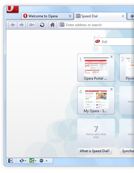 Opera 10.5 Web browser