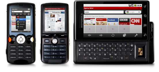 Opera Mobile 10.1 Lebih Cepat 9X di Ponsel Symbian S60