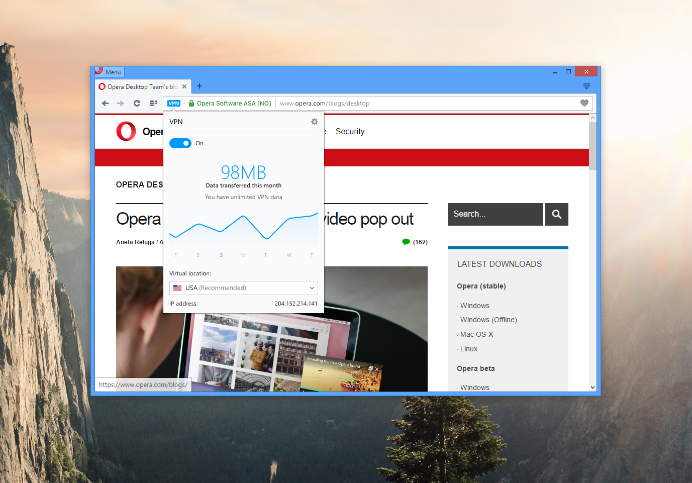 how does opera browser make money